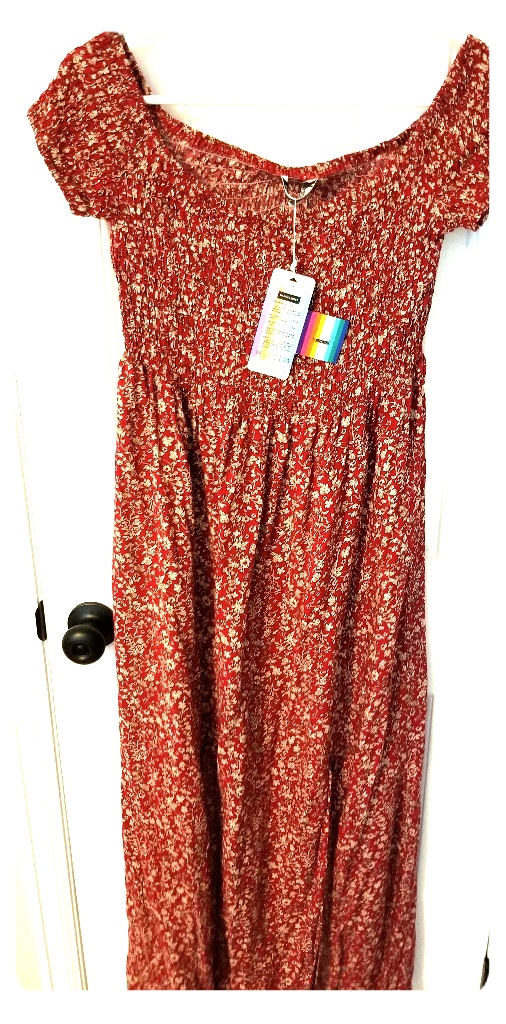 Off Shoulder Maxi
